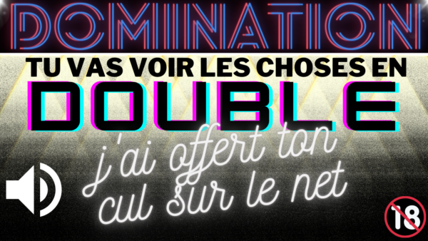 Es-tu prêt pour une double pénétration ? [Domination audio]