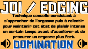 JOI / EDGING / FRUSTRATION [DOMINATION](audio de 20 min 40)