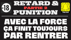 Retard et punition… Sodomie a sec ![partie 2] (audio de 10 min 22)