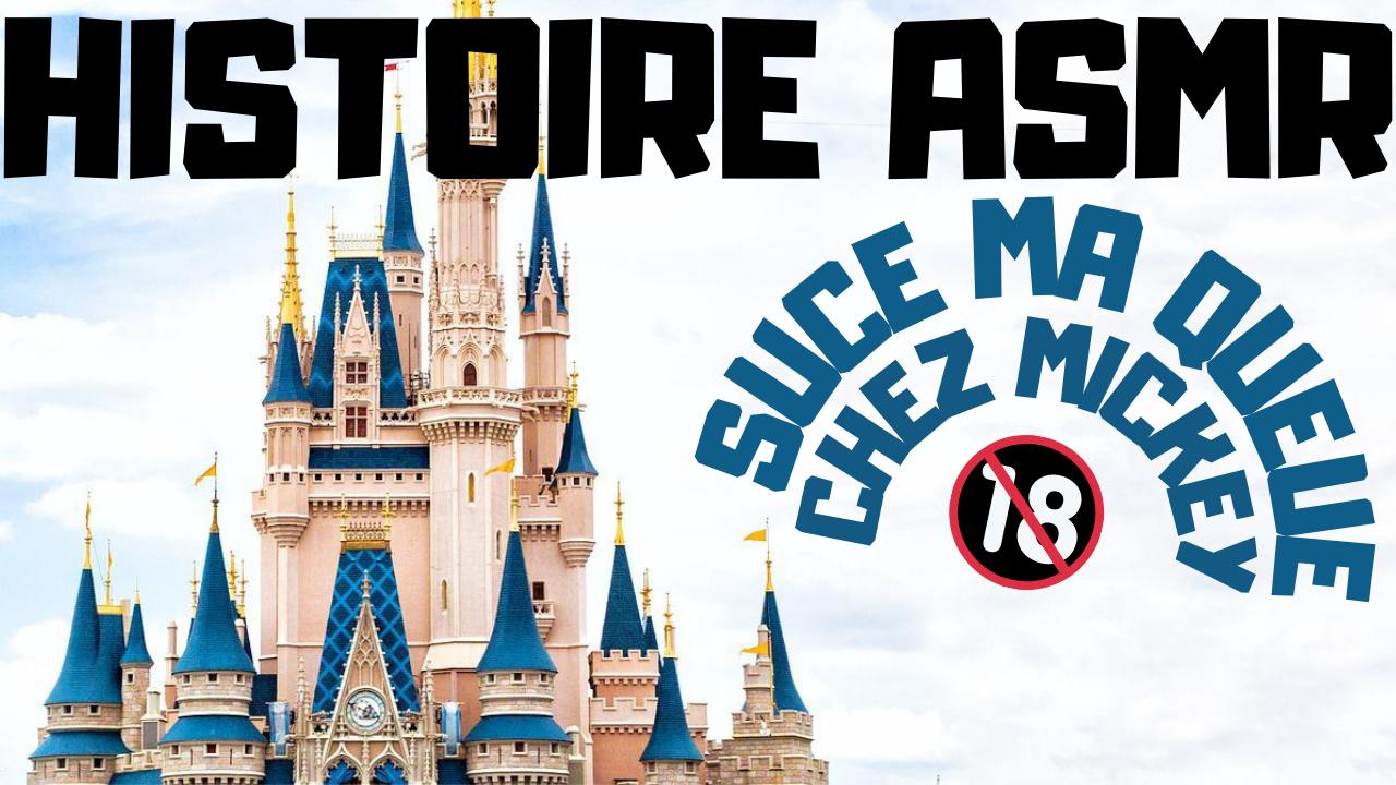 Fellation rapide dans une attraction de Disneyland !
