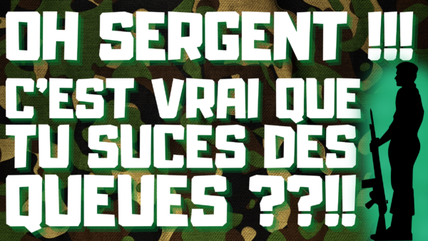 Un Militaire s'en prend aux couilles d'un sergent homosexuel.(audio de 13 min 21)