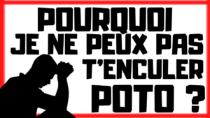 Vu que tu m'as sucé une fois poto, j'ai le droit de te sodomiser non ? (audio de 15 min 32)