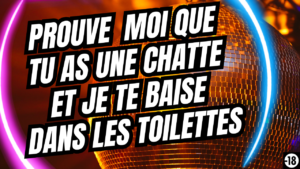 Tu vas faire la femme pour choper un hétéro en boite de nuit (audio de 13 min 38)