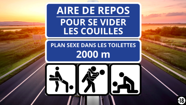 Tu vas faire un plan sexe entre mecs dans les toilettes d’une aire d’autoroute (audio de 14min33)