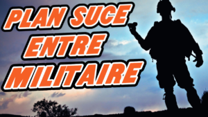 Tu vas avaler les deux doses de sperme que ton collègue militaire va t'offrir (audio de 11 min52)