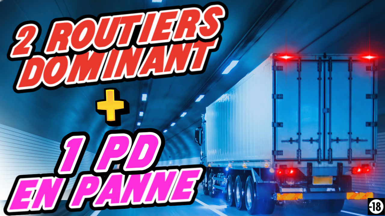 Tu vas servir de vide couilles à 2 routiers en manque de chatte