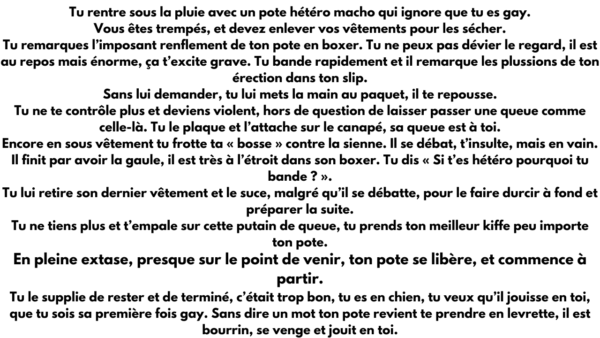 Romain en poto gay passif... Ça donne quoi ?  (Audio de 15 min) – Image 2