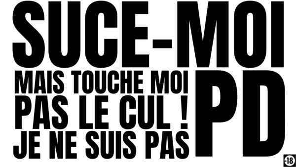Tu vas te faire casser le cul par un lascar hétéro macho (audio de 14 min 38)