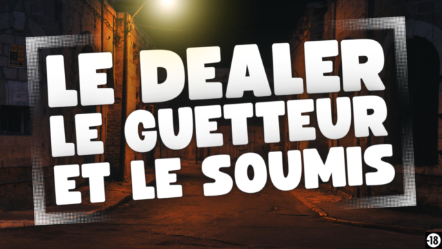 Tu vas te faire embarquer dans une cave par un lascar et son guetteur