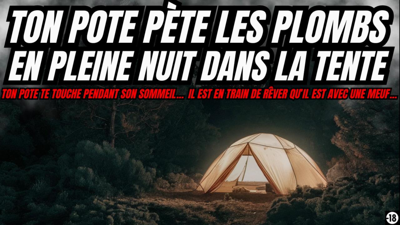 Tu vas te faire réveiller par ton pote hétéro qui cherche ton trou pour se vider