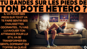Tu vas devenir docile en sentant l'odeur puissante des chaussettes de ton pote hétéro (15min26)