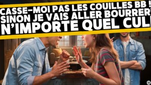 Tu vas profiter d'une dispute de couple pour chauffer un hétéro afin qu'il te baise comme une femme (15min)