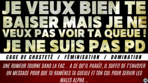 Tu vas te retrouver en cage de chasteté à servir un hétéro en manque de chatte (13min31)
