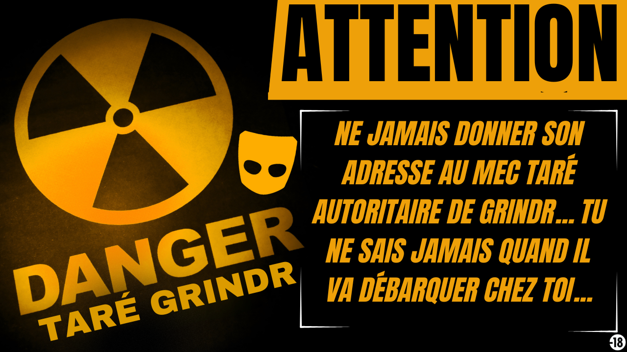Tu vas te retrouver à devoir vider mes couilles du taré de grindr sans même t’en rendre compte