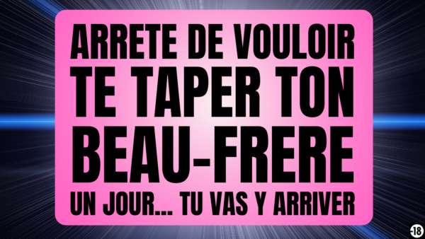 Tu vas te faire baiser par ton gentil beau-frère dominant (19min)