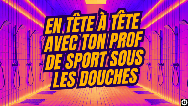 Tu vas profiter de l'énorme bite de ton prof de sport