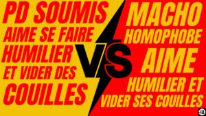 Un macho va te baiser comme un sous-homme