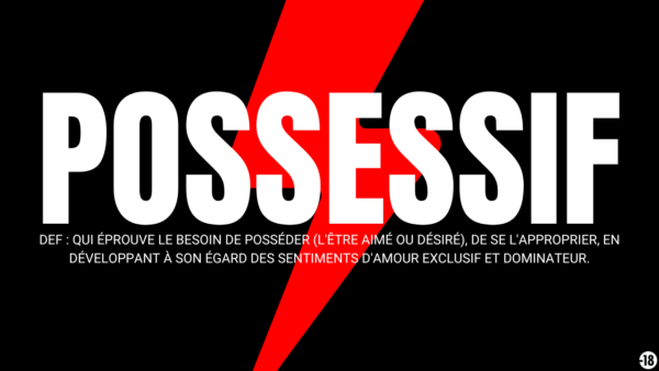 Ta vie sera dorénavant entièrement contrôlée par ton mec