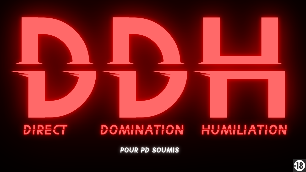 Domination et humiliation verbale pour pd soumis