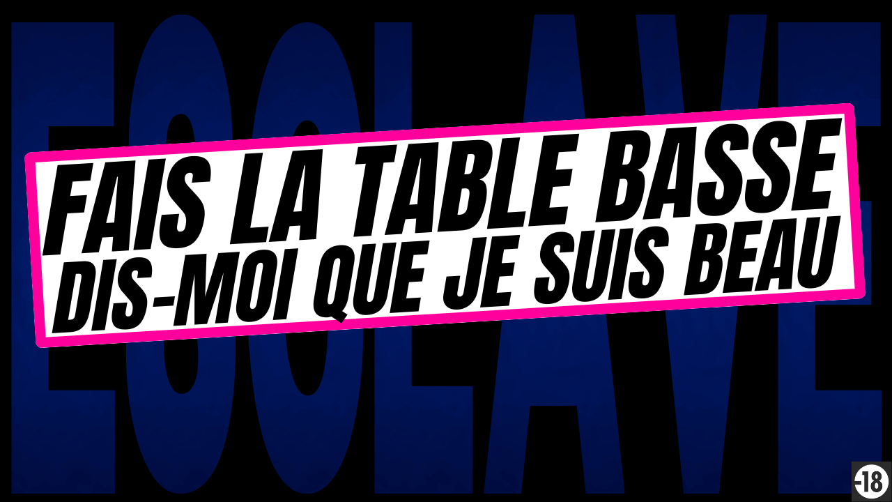 Deviens ma boniche et oublie totalement ta dignité