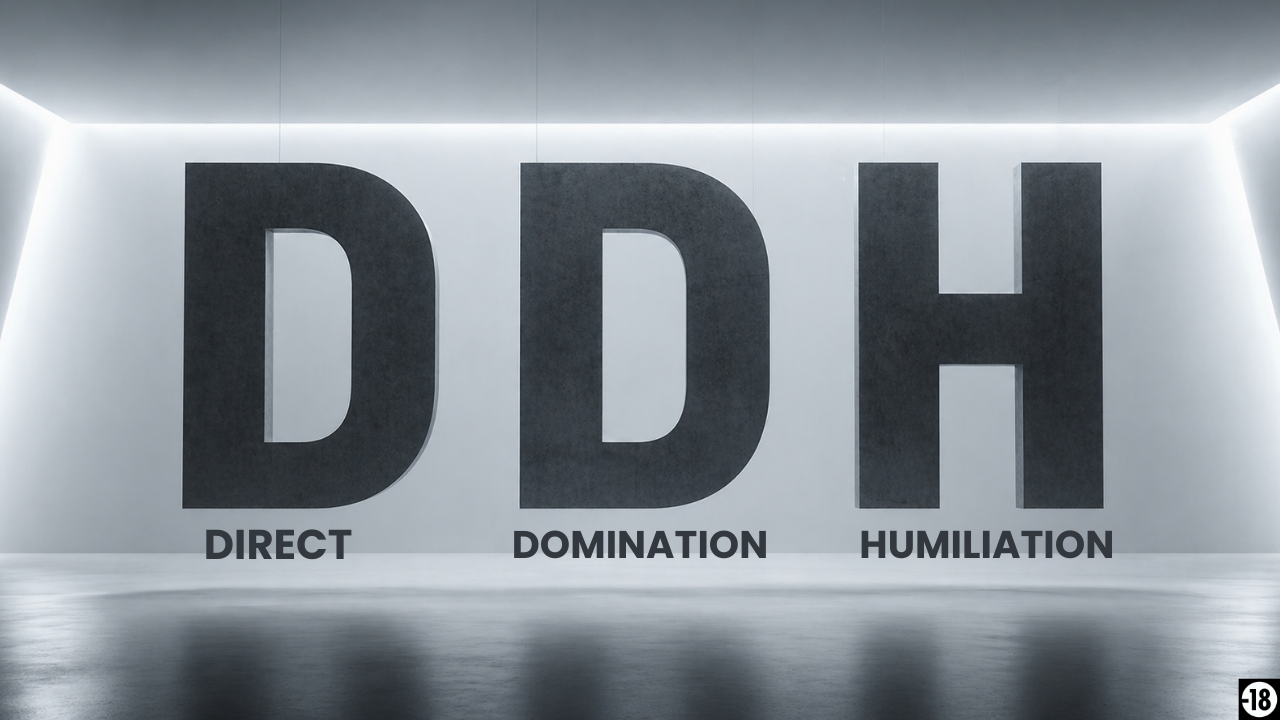 Humiliation et domination verbale pour sous-homme faible et fragile